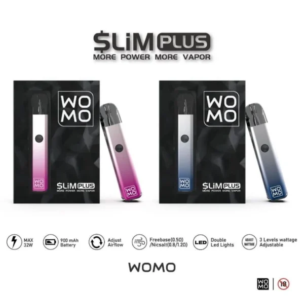 WOMO Slim Plus 32W Pod Kit 900mAh - Image 3