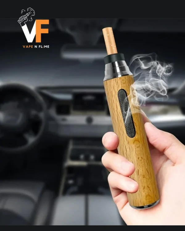 Anti-Ash Wooden Cigarette Holder & Traveling Ash Tray – Portable, Stylish, and Functional - Image 4