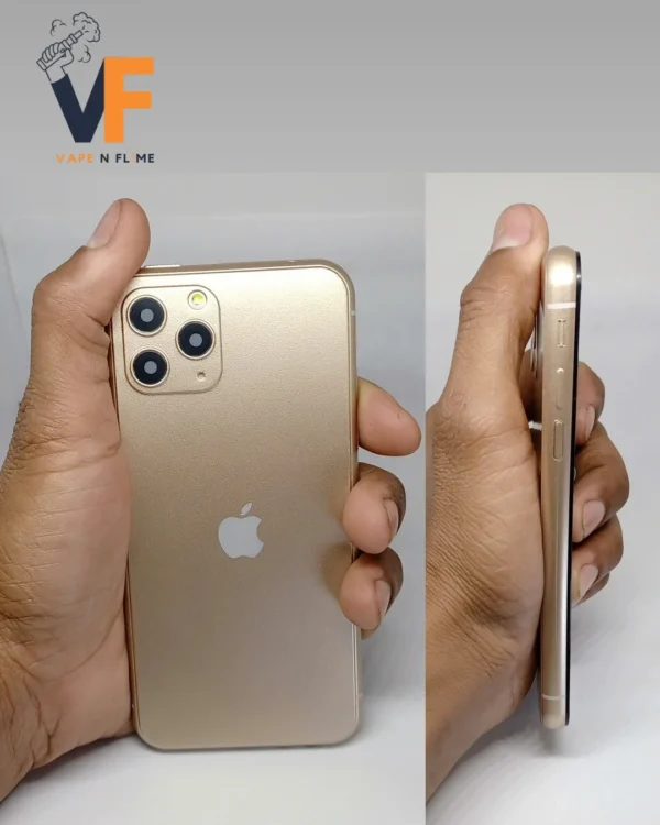 IPhone Shape Refillable Flame Lighter with Flash Light - Image 2