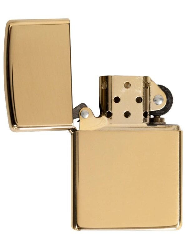 Zippo Lighter Refillable – Golden (Replica of Zippo USA) - Image 2
