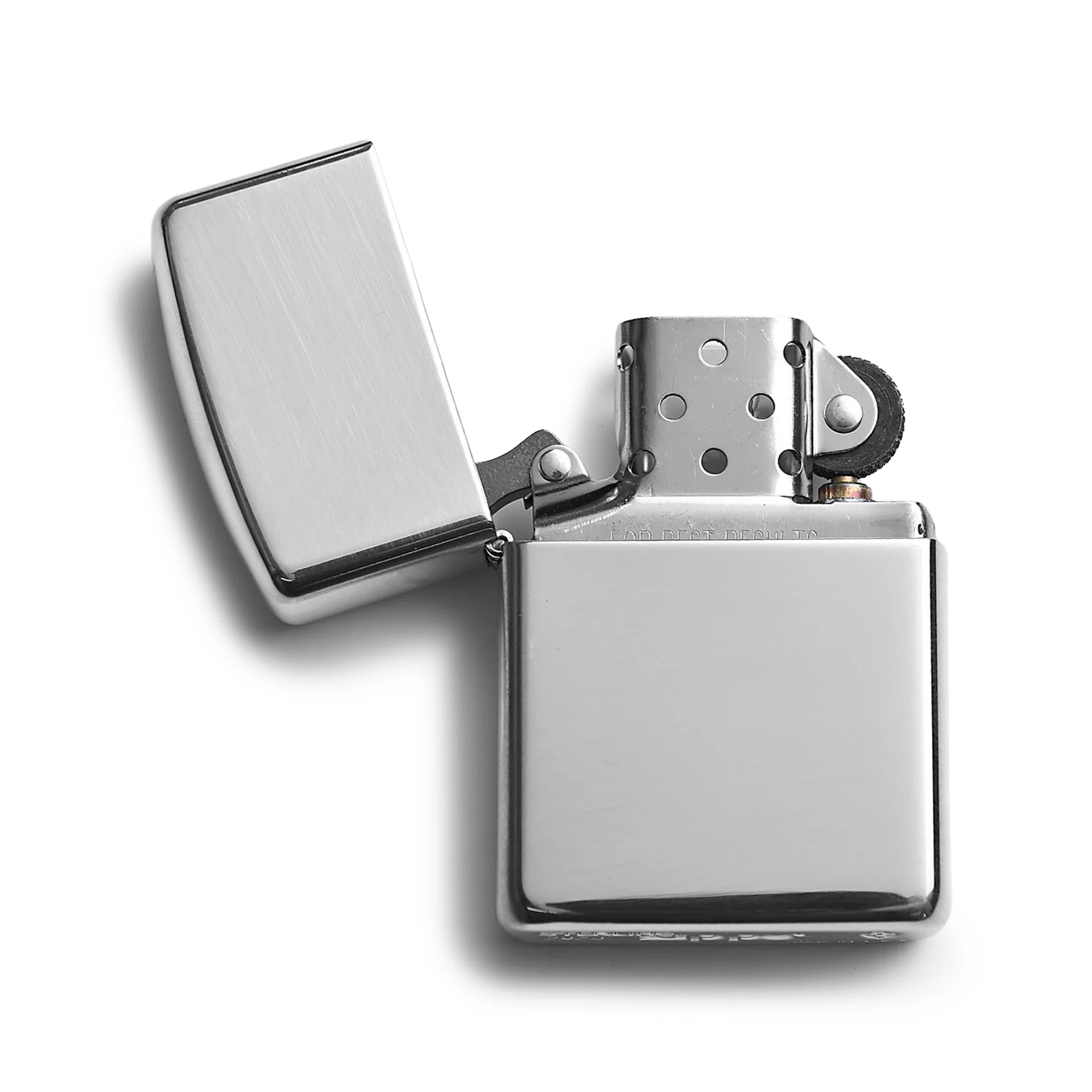 Zippo Lighter Refillable – Chrome Silver (Replica of Zippo USA) - Image 4